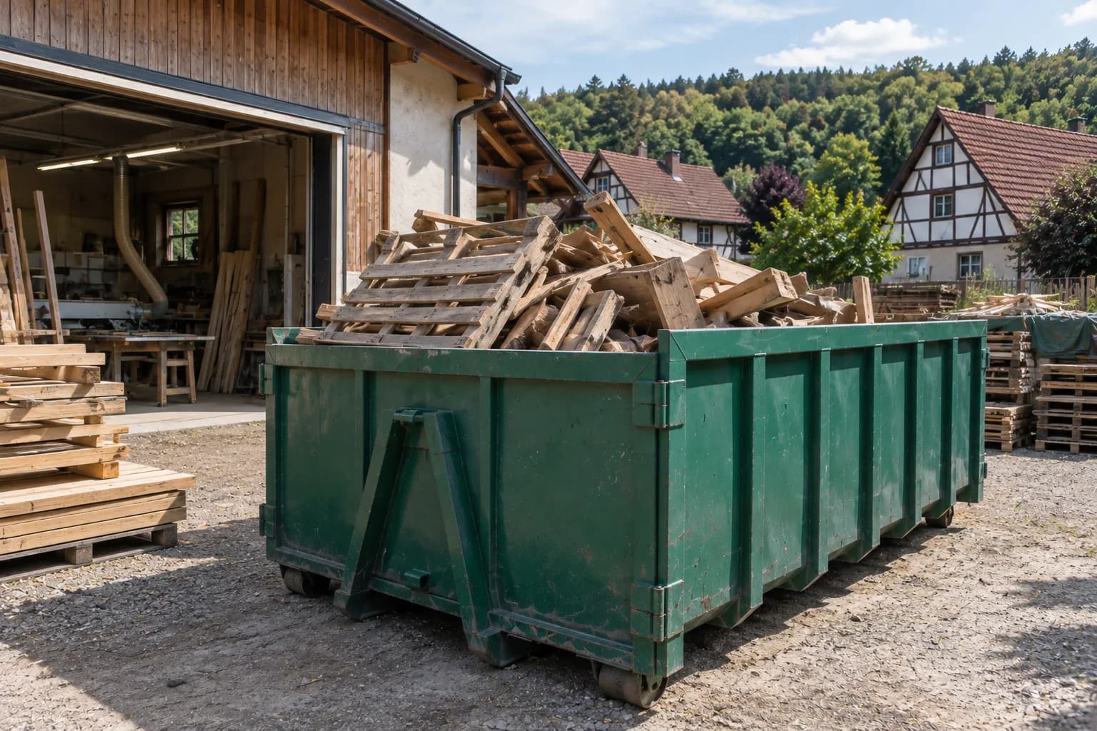 location de benne à bois - Benne Haguenau