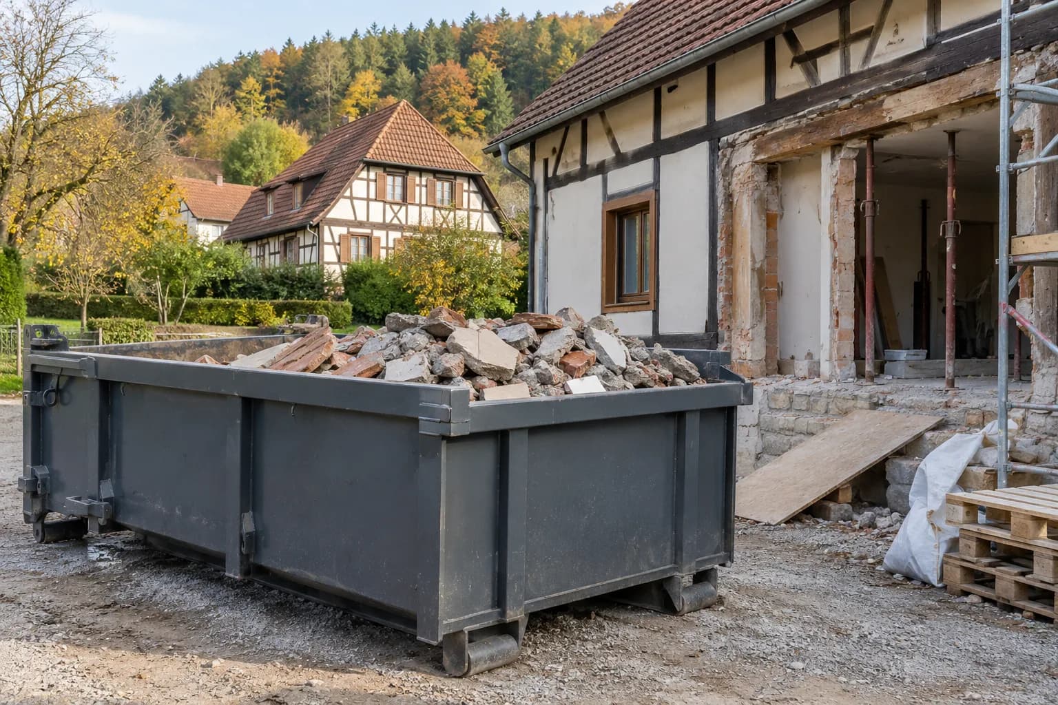 location de benne à gravats - Benne Haguenau