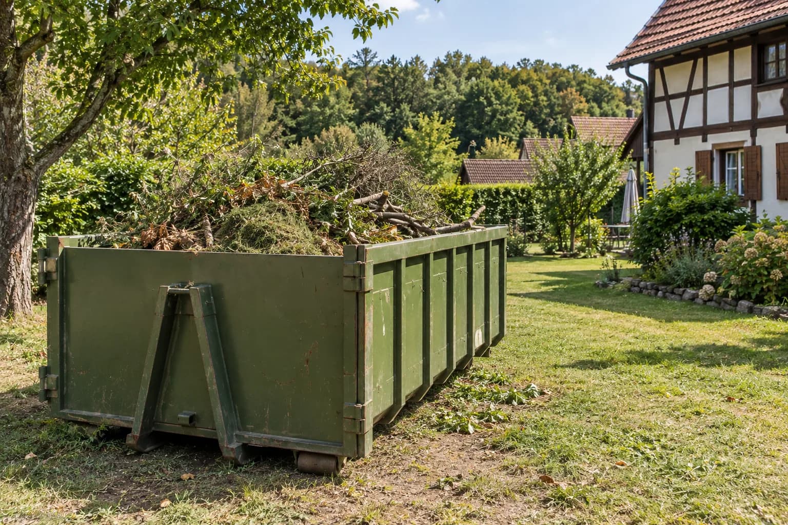 location de benne pour déchets verts - Benne Haguenau